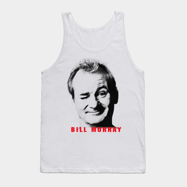 bill murray visual art Tank Top by DOGGIES ART VISUAL